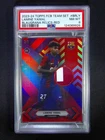 2023-24 Topps FCB Team Set Lamine Yamal RC Rookie Blaugrana Relics Red /5 PSA 8