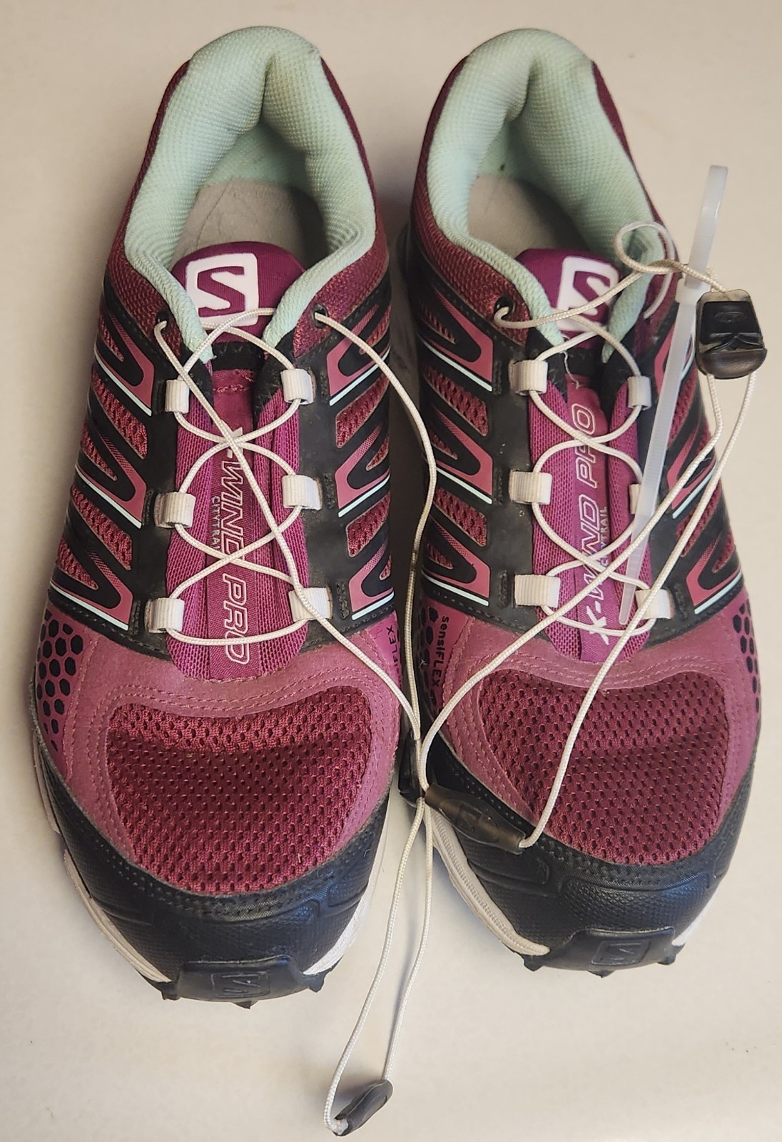 Scarpe Salomon X Wind Pro S donna taglia 9 5 sneakers 368971 palestra fitness WSR