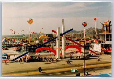 The World Beer City, Qingdao 青岛 China (~1980s) Vtg Postcard