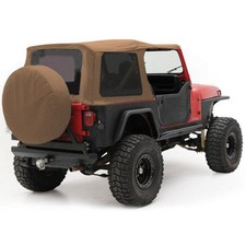 Smittybilt 9870217 Soft Top Replacement W Tinted Window For Yj Wrangler