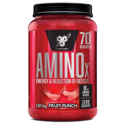BSN Nutrition Amino X Supplement mit Vitamin D, B6 1kg, Fruit Punch 
