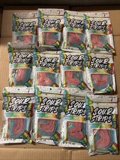 Sour Strips Rainbow 12 Bags, 3.4oz Per, BB 10/26