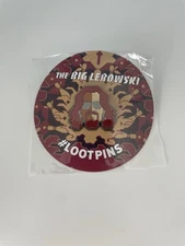 The Big Lebowski "The Dude" Jeff Bridges Enamel Pin/Brooch Loot Crate EXCLUSIVE