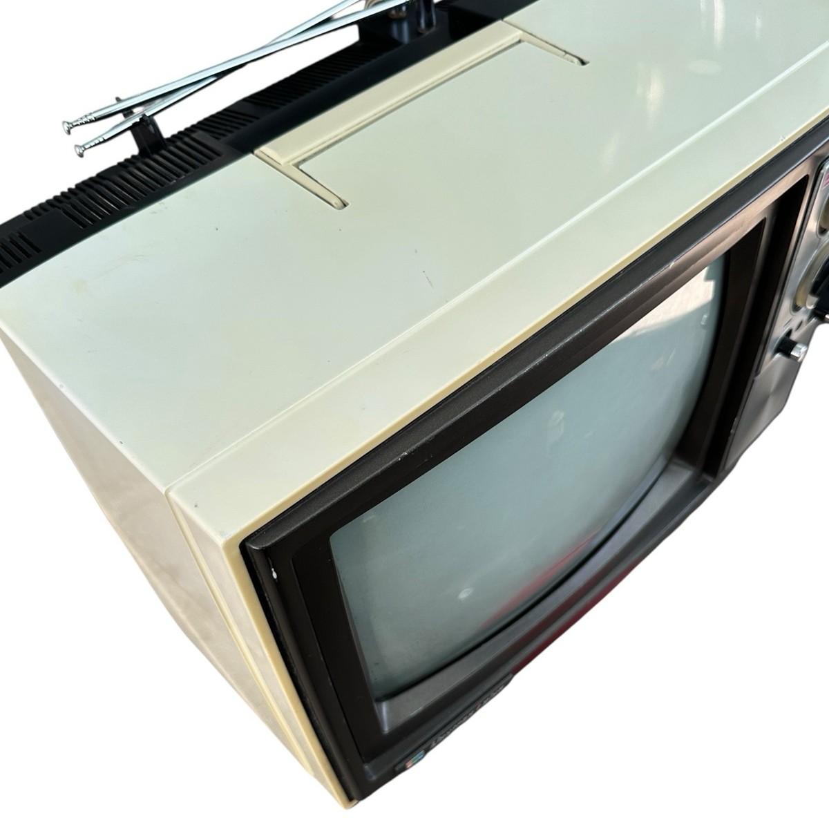 テレビ SHARP Vintage 1975 Sharp Lynetron Plus C-1353 Color TV Retro IC Solid