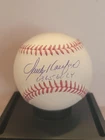Sandy Koufax Signed MLB Baseball with "63, 65, 66 CY" Inscribed