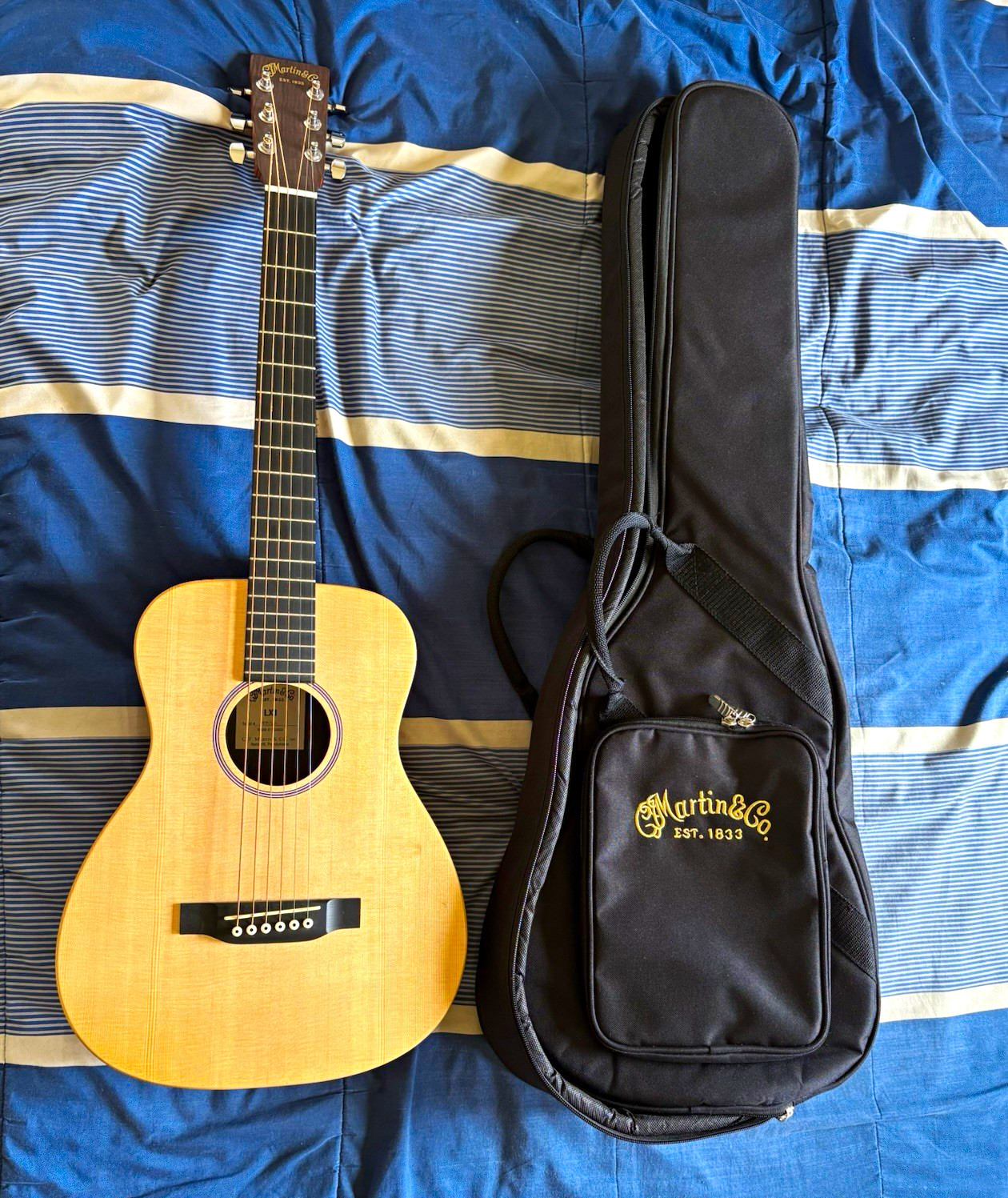 Martin & Co. Little Martin LX1 Acoustic 6-String Guitar w/Bag