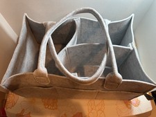 Baby Diaper Caddy Organizer, Car Caddy, Portable Organizer for Changing Table