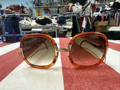 Ted Lapidus Vintage 70s Sunglasses Frames Paris, France  display picture 1