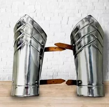 Medieval steel Knight Armor braces battle cosplay warrior elbow warrior