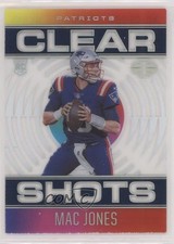 2021 Panini Illusions Clear Shots Sapphire Mac Jones #CS-20 ni4