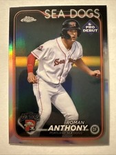Roman Anthony 2024 Topps Pro Debut Chrome Refractor Xrc #PDC-39 Red Sox Invest