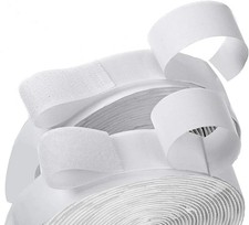 16 Feet Length 0.75 Inch Width Hook and Loop with Strong Self Adhesive Tape S