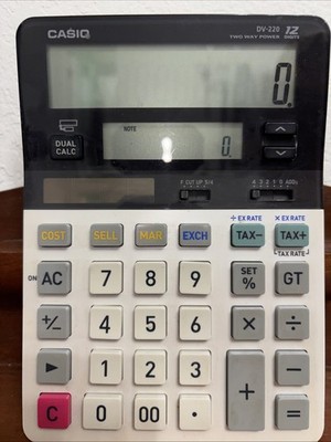 Casio EV-220 Calculator 