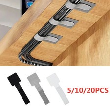 20/10/5PCS Releasable Cable Organizer Ties Mouse Earphones Wire Management