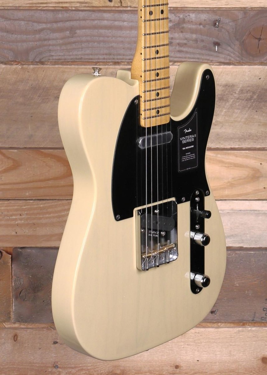 Fender Vintera II '50s Nocaster Electric Guitar Blackguard Blonde