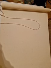 Small Window Roller Blind With Brackets.(off White In Colour)