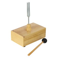 Mallet Tuning Fork Mount Resonance Child with Base Instrument Tuner Resonator