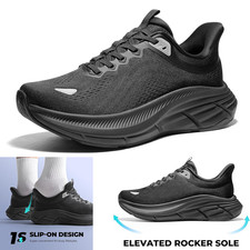 Men's Slip On Walking Shoes Comfortable Athletic Tennis Running Sneaker Shoes