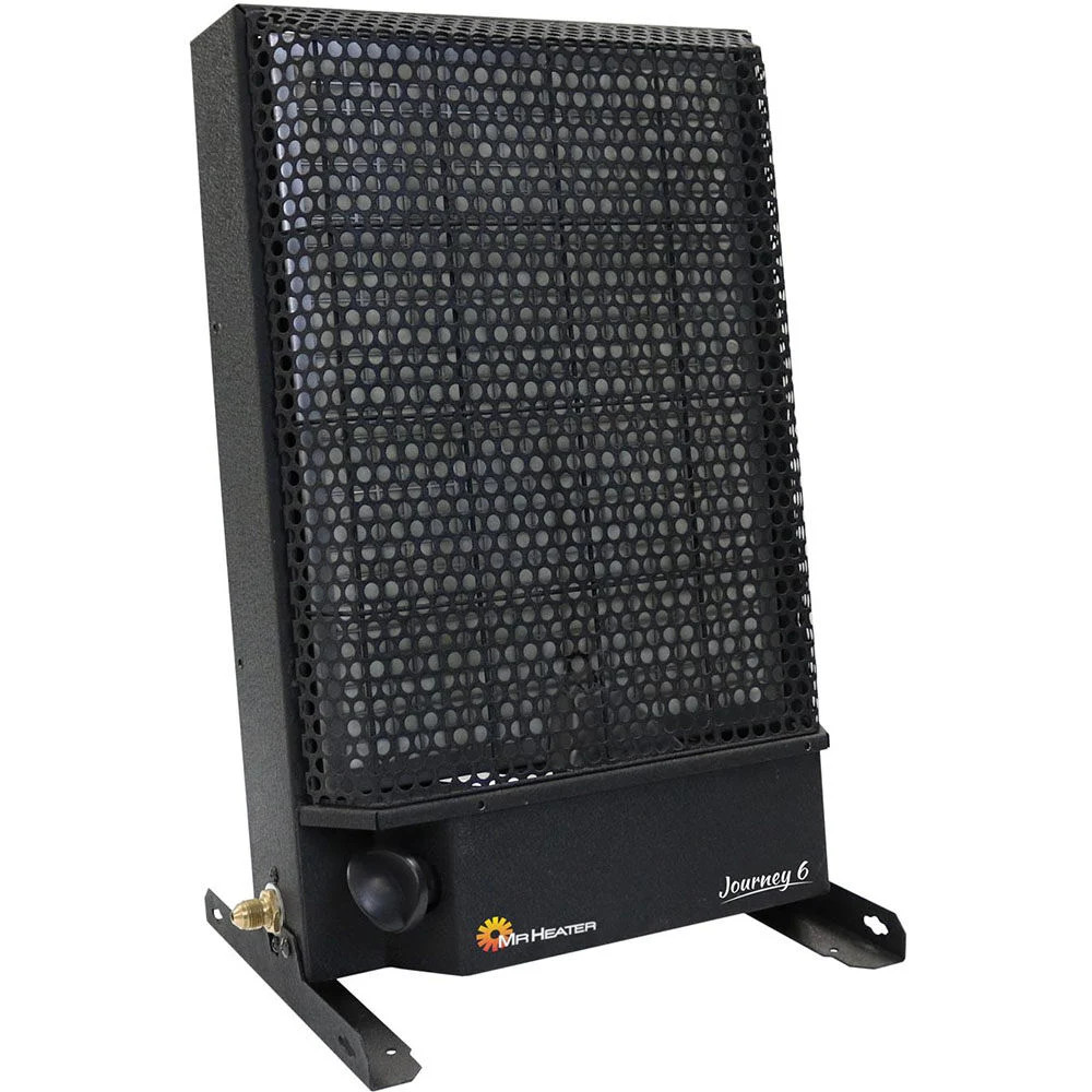 Mr Heater Journey 6 Запатентованный безопасный пропа каталитический нагреватель емкостью 6000 Бте для помещений