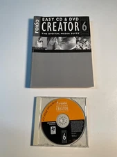 LOWER PRICE!!  2003 Roxio Easy CD & DVD Creator 6. With User’s Guide/Manual.