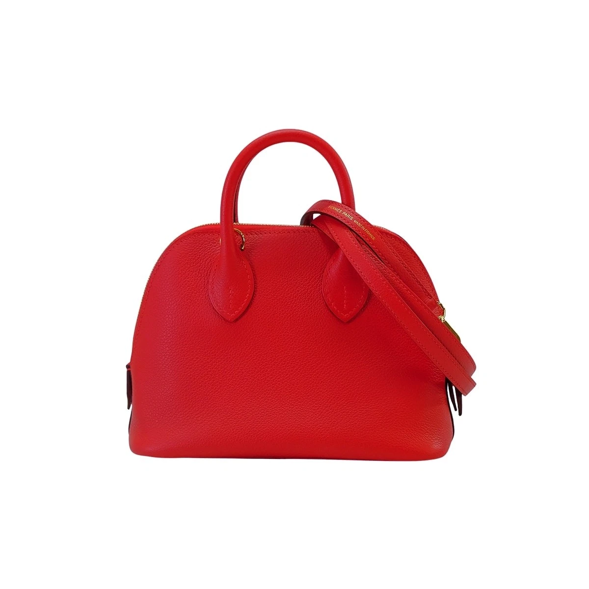 Hermes — HERMES Bolide 1923 20 mini Rouge Radieux Evercolor Gold HW Shoulder bag[BRAN...