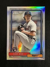 2021 Topps Update Series - 1992 Topps Redux Chrome Casey Mize #TC92-20 (RC)