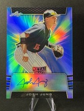 2019 Leaf Metal Draft Josh Jung Auto Blue #BAJJ1 4/30 Mint