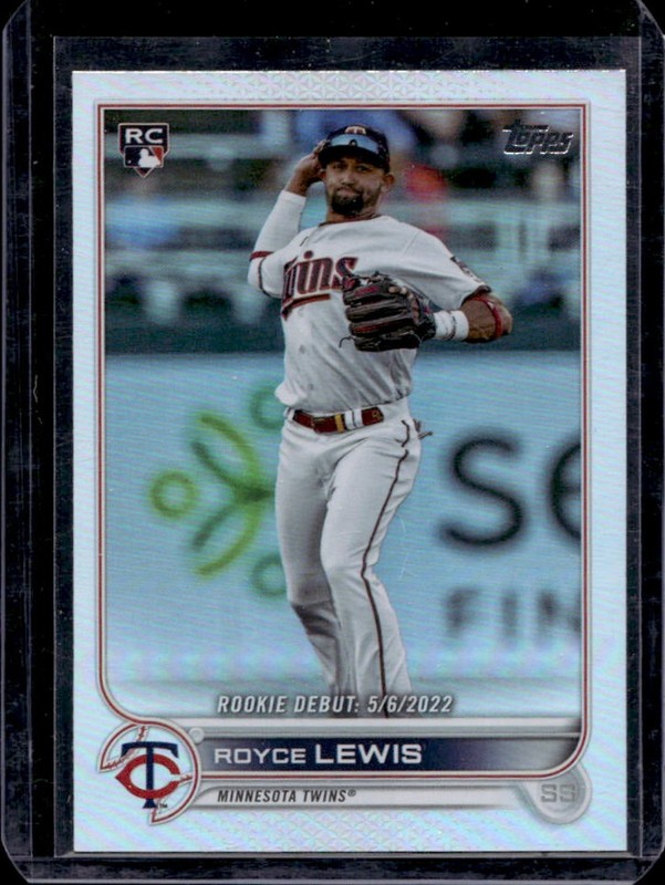 2022 Topps Update Royce Lewis RC Rainbow Foil Rookie #US149 Twins