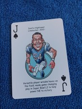 Dont'a Hightower Card New England Patriots Hero Decks Playing Card Football Card