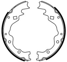 Mâchoire de frein Kia BESTA