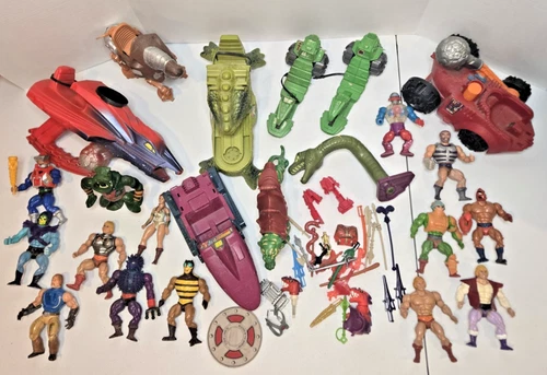 VTG 1980’s Lot Mattel Masters Of The Universe MOTU Action Figures