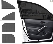 4 PCS Car Window Shades, Auto Front Rear Side Window Sun Shades Size: Car 4PCS