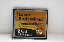 Lexar Professional 2GB CF Compact Flash Memory Card 133x Speed / Excellent
