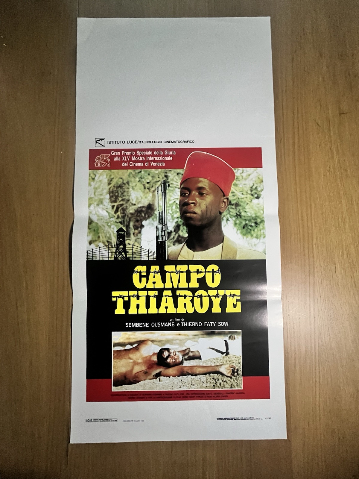 Locandina di Campo Thiaroye (1987)