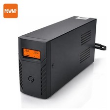 PowMr UPS 1500VA/800W LiFePO4 Battery Backup UPS Surge Protector Pure Sine Wave