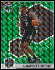 2020 Panini Mosaic #182 LaMarcus Aldridge Mosaic Reactive Green
