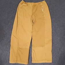 Anthropologie Pilcro Izzie Barrel Pants Womens Medium Relaxed Brown Pull On