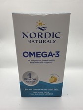Nordic Naturals Omega-3, 690 mg, Lemon, 180 Soft Gels, 05/28