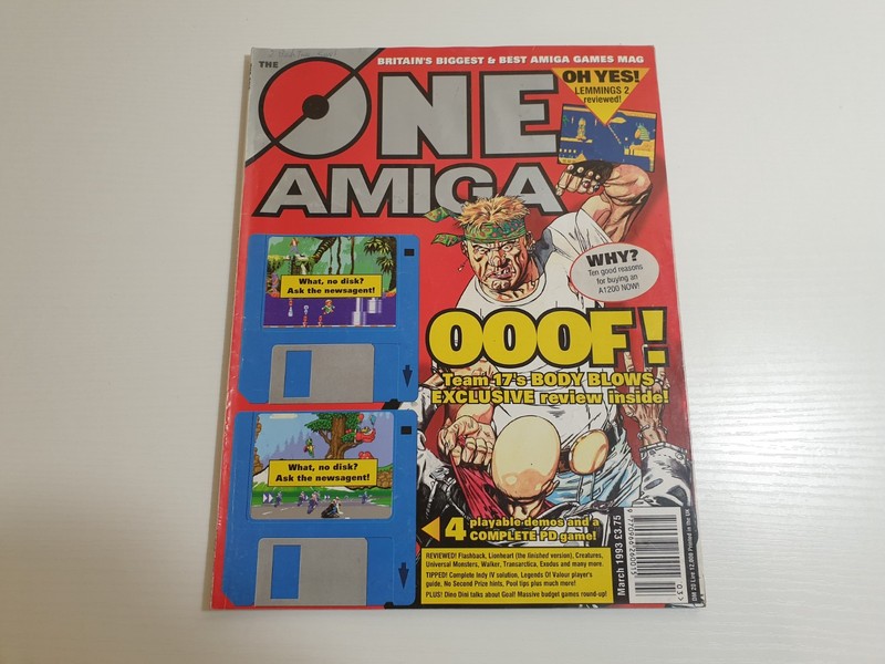 The One For Amiga Magazine Issue (March, 1993) - Commodore Amiga 🟦