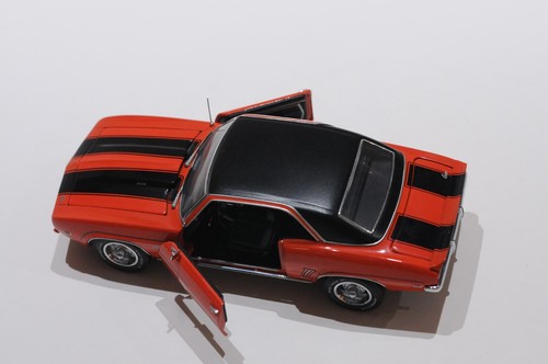 FRANKLIN MINT 1969 CHEVROLET CAMARO Z28 ORANGE SCALE 1:24 NO BOX OR COA - Picture 6 of 7