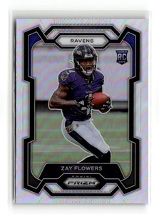 Zay Flowers 2023 Prizm #307 Silver Price Guide - Sports Card Investor