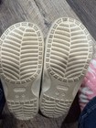 Crocs Women's Slide Sandals Glitter Accents White/Silver Casual Comfort US 6 — photo 2