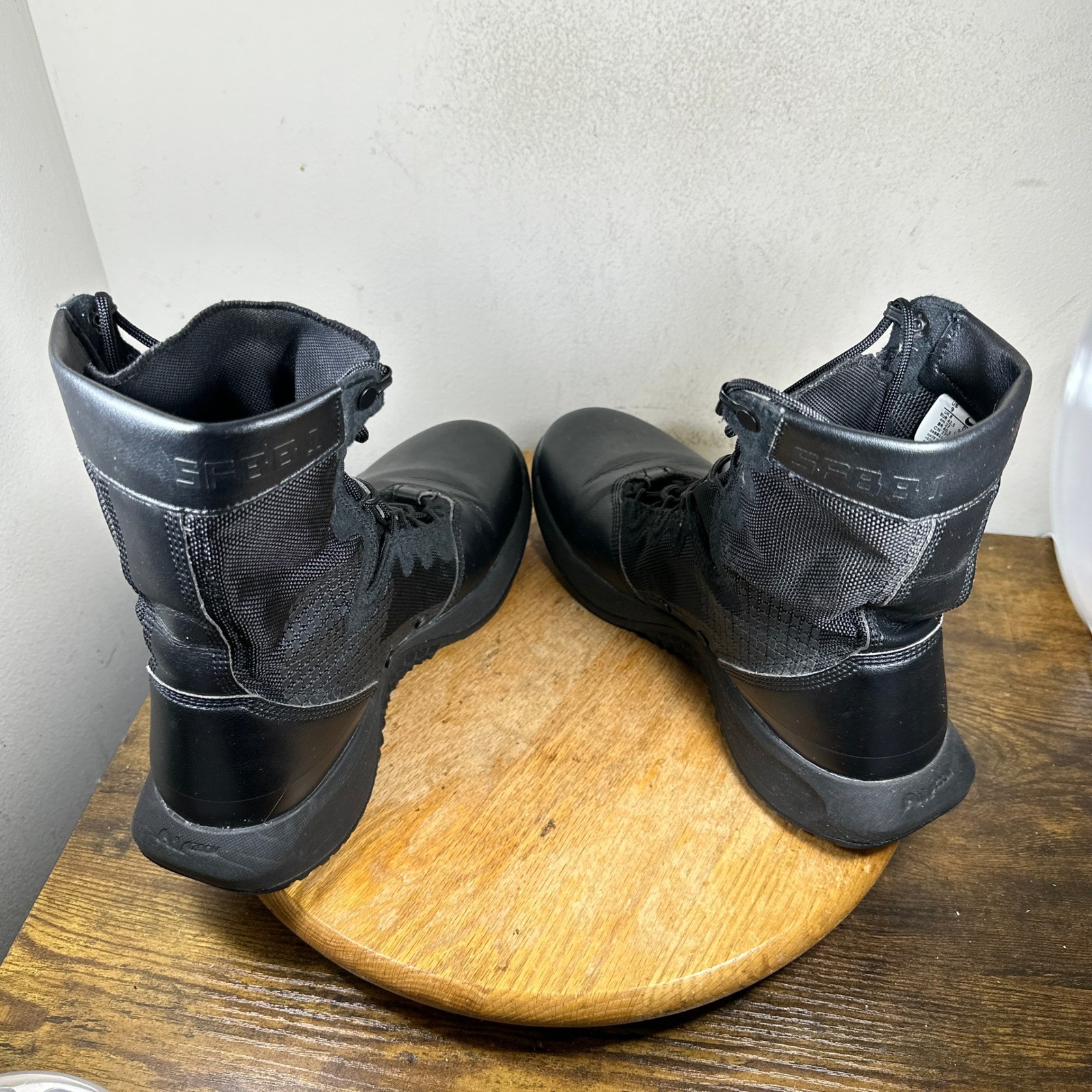 Nike SFB B1 Tactical Boots Black Leather Side Zip Men Size 9 DX2117-001 image 3