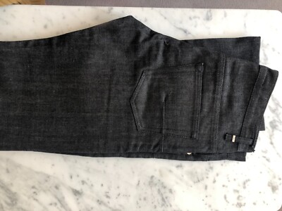 Dior Homme Hedi Slimane Black Denim Jeans (2010) Cotton New
