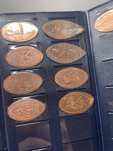 Pressed Penny Book w/Disneyland Stitch Pressed Penny And More 20 Total Area 51 - Picture 9 of 15