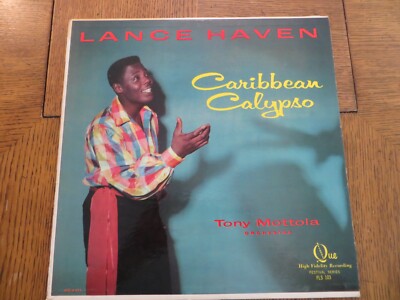 Lance Haven   Caribbean Calypso - 1957 - Que FLS 103 Vinyl LP VG+/VG