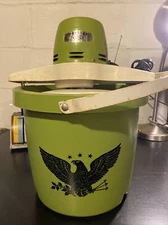 Proctor-Silex Vintage Portable Ice Cream maker Machine - Green American Eagle