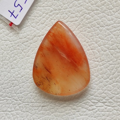 Natural orange aventurine cabochon rare aventurine gemstone for jewelry R13557 - Picture 3 of 5