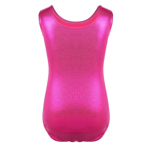 Girls Ballet Leotard Kids Sport Gymnastics Gym Tutu Jumpsuit Unitards Dancewear - Picture 75 of 101