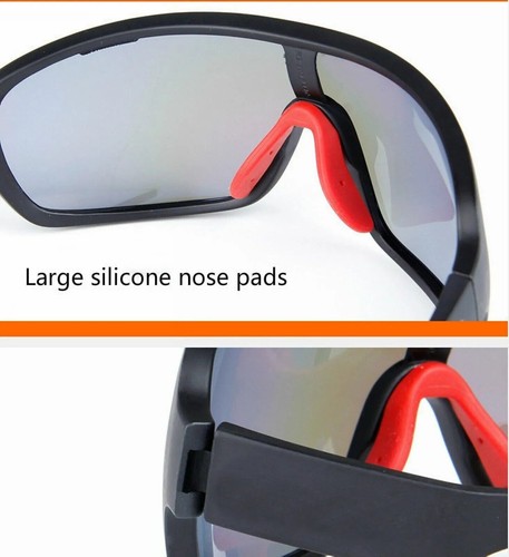 POC Polarized Cycling Sunglasses Sports Bike Goggles Glasses W/ 5pc Replace Lens - Picture 8 of 19
